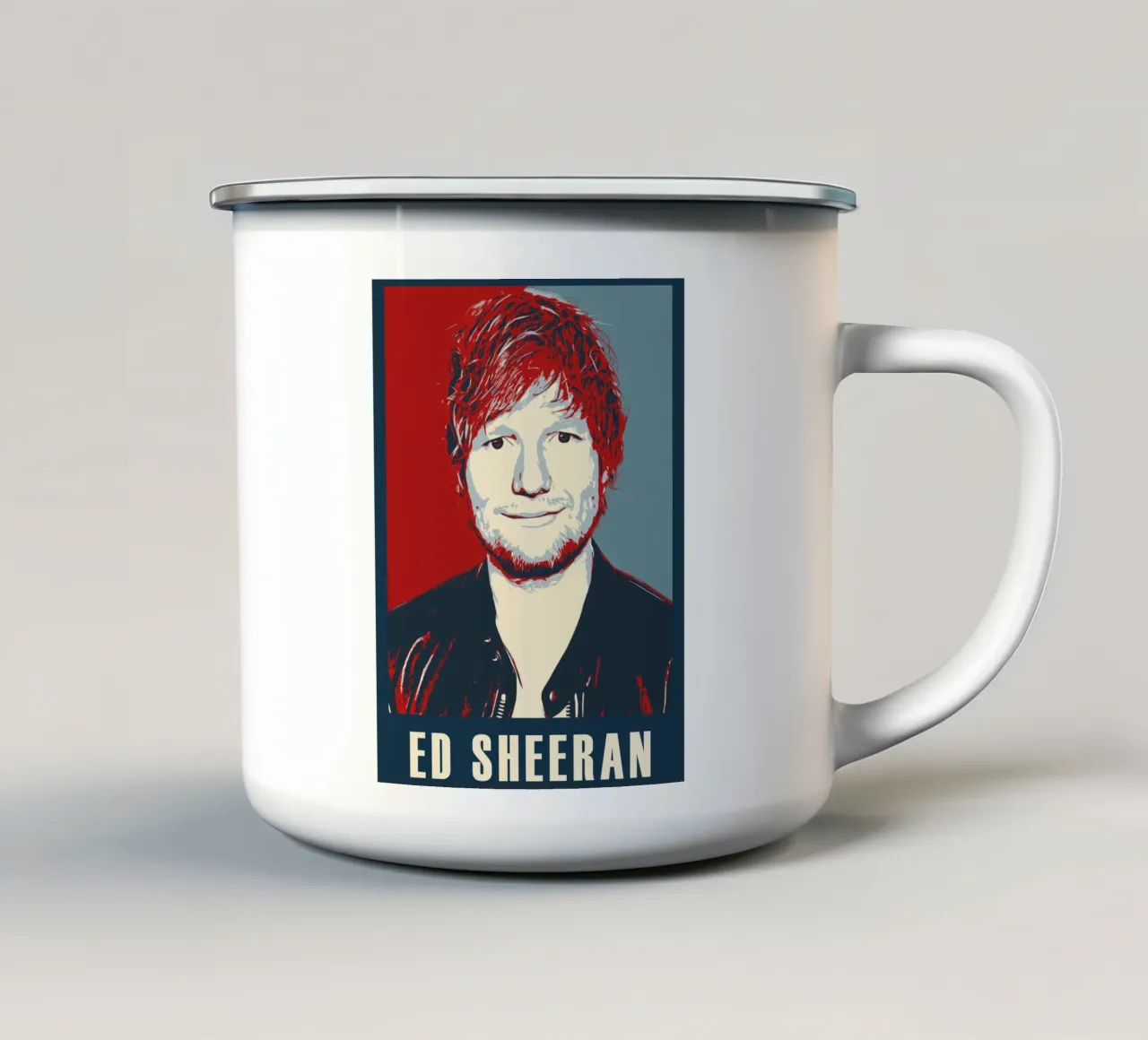 Ed Sheeran tazza in smalto da HopeStudio