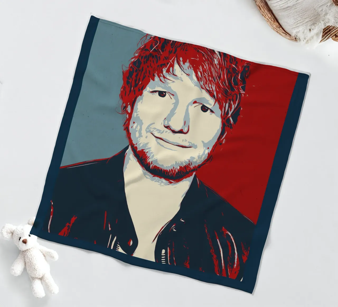 Ed Sheeran coperta in pile da HopeStudio