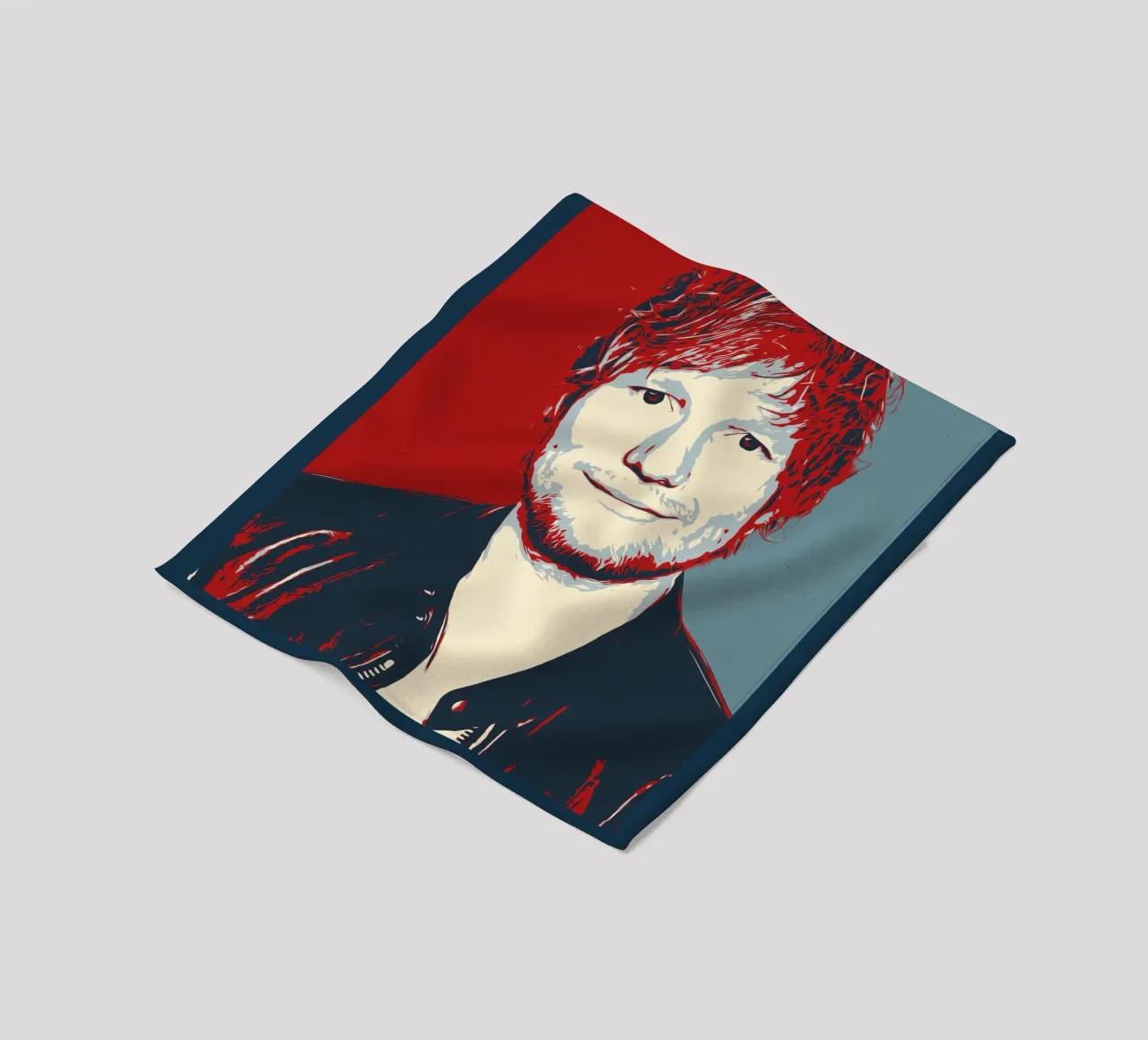 Ed Sheeran coperta in pile da HopeStudio