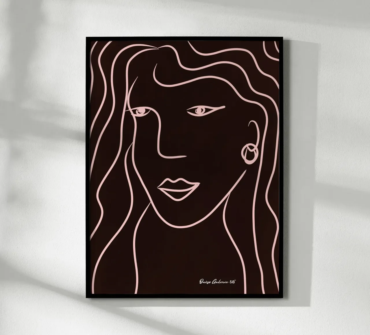Soft Murmurs poster con telaio in alluminio da Mike Leymi