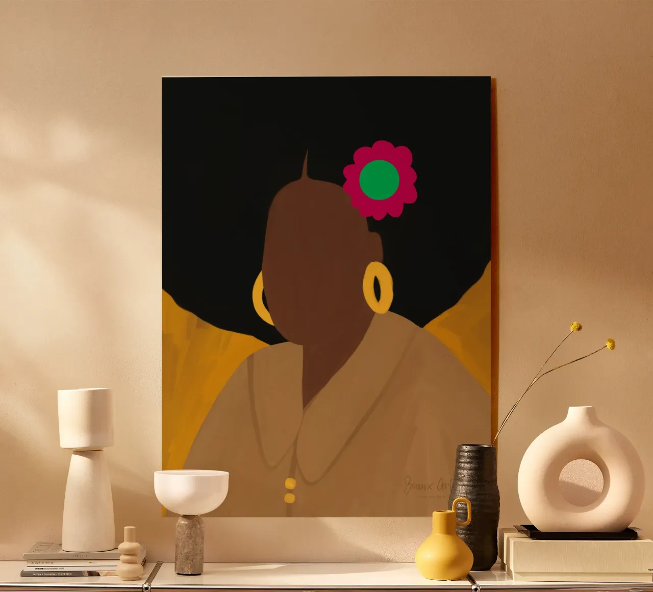 Afro Hopeless plexiglass da Mathudace Créas