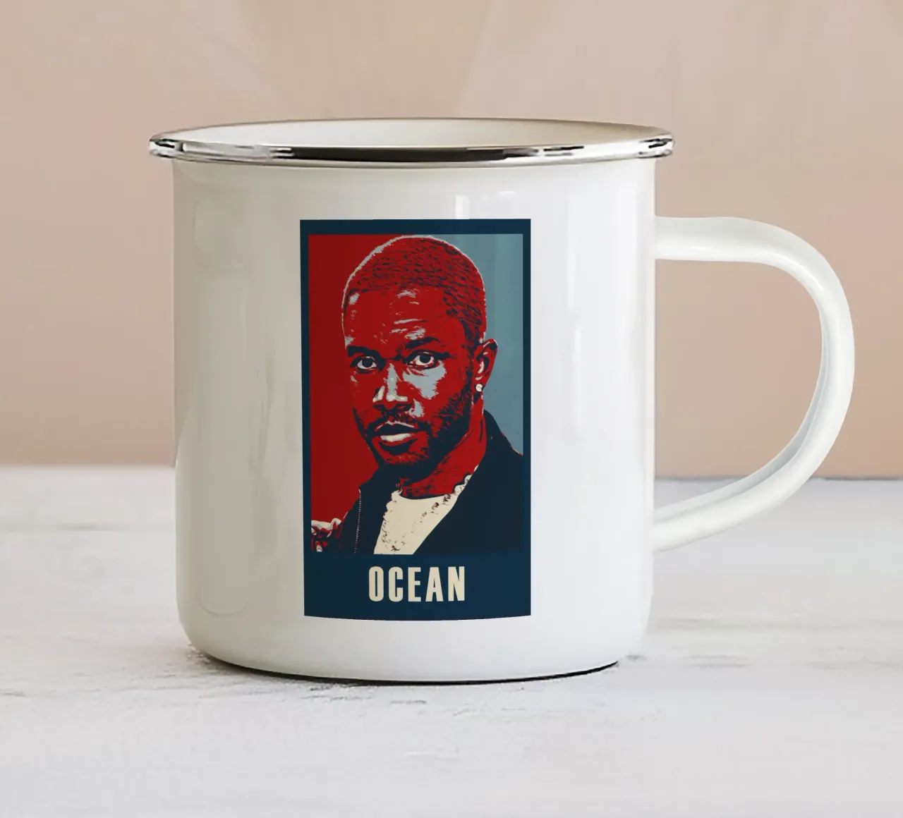 Frank Ocean tazza in smalto da HopeStudio
