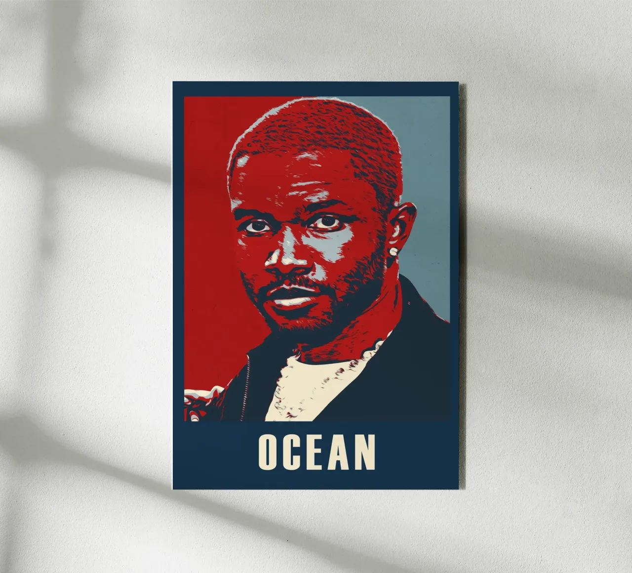 Frank Ocean aluminium-dibond van HopeStudio