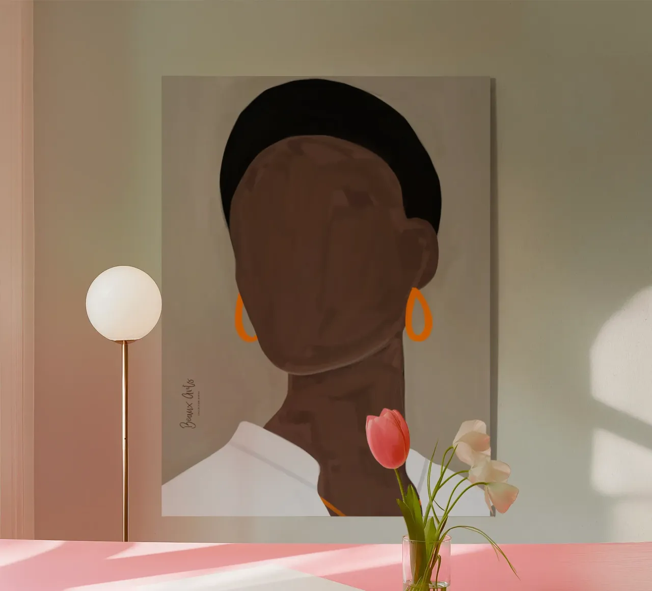 Afro Palette plexiglass da Mathudace Créas