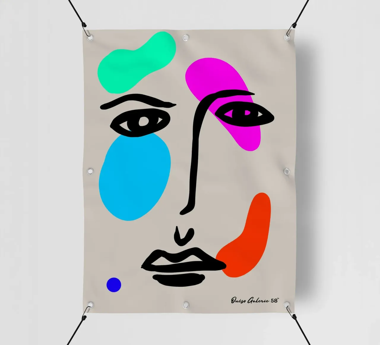 Fading Glow telo in pvc da Mike Leymi