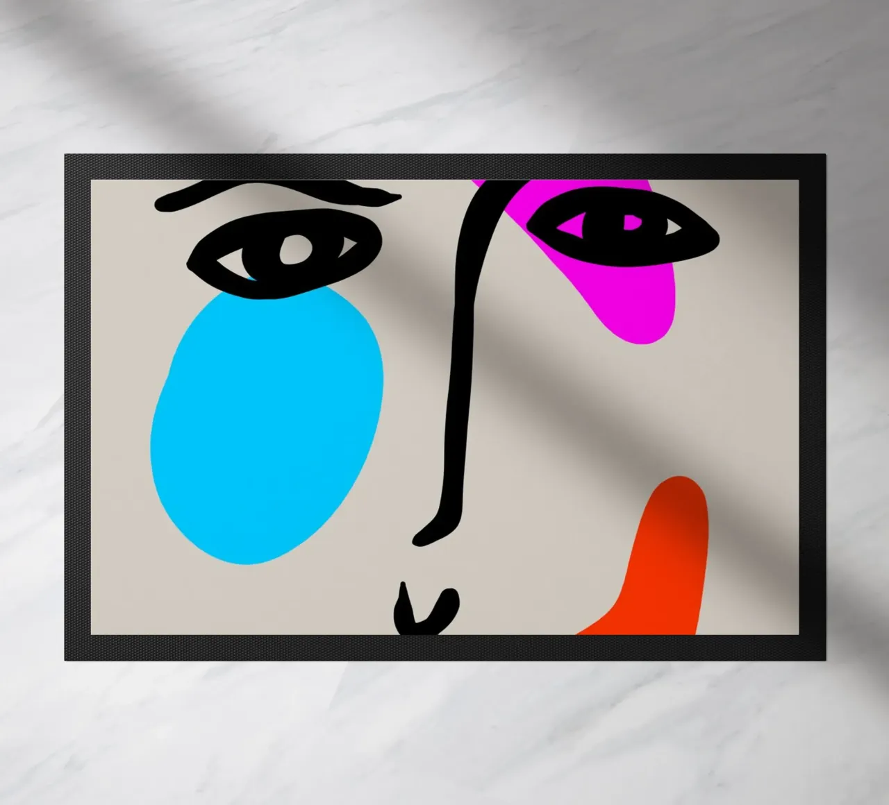 Fading Glow deurmat van Mike Leymi