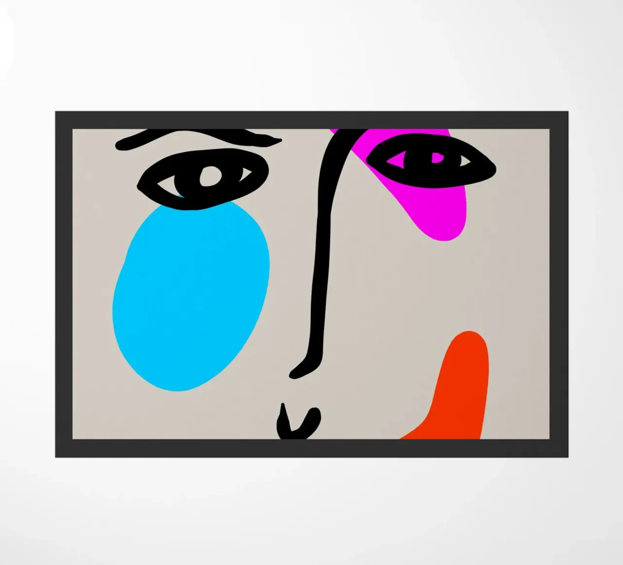 Fading Glow deurmat van Mike Leymi