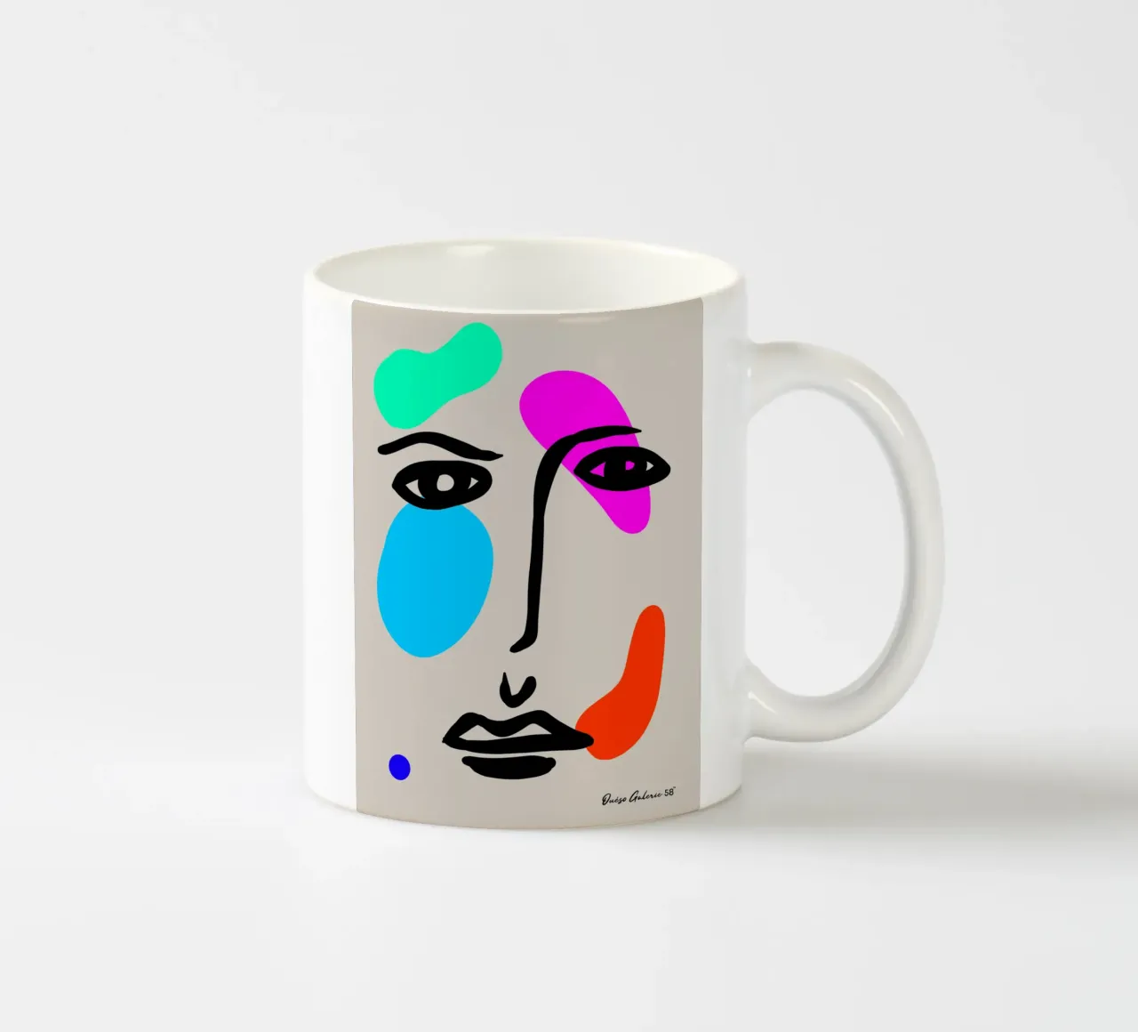 Fading Glow tazza in ceramica da Mike Leymi