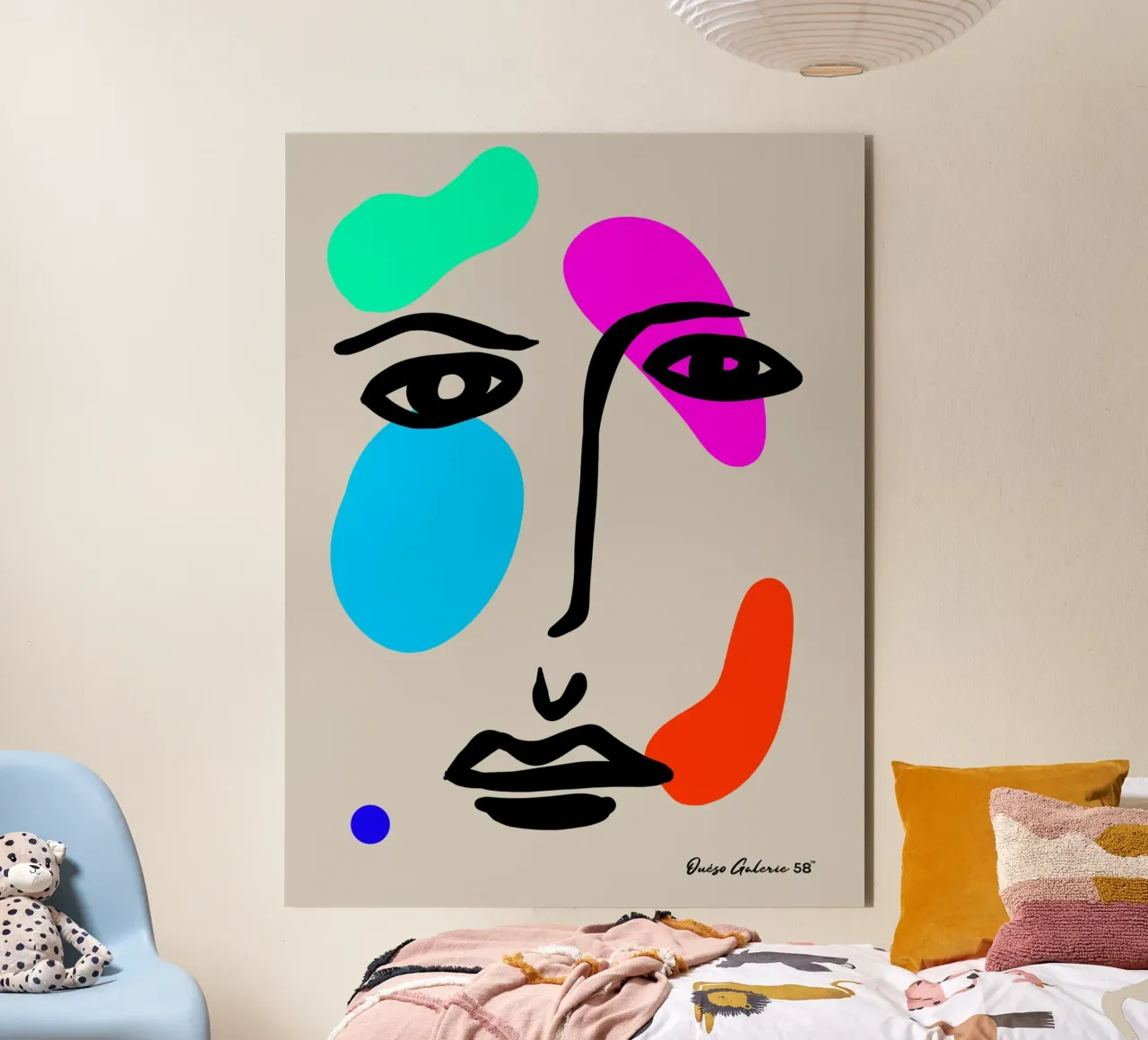 Fading Glow alluminio dibond da Mike Leymi