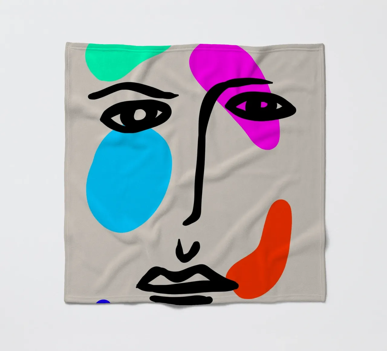 Fading Glow coperta in pile da Mike Leymi