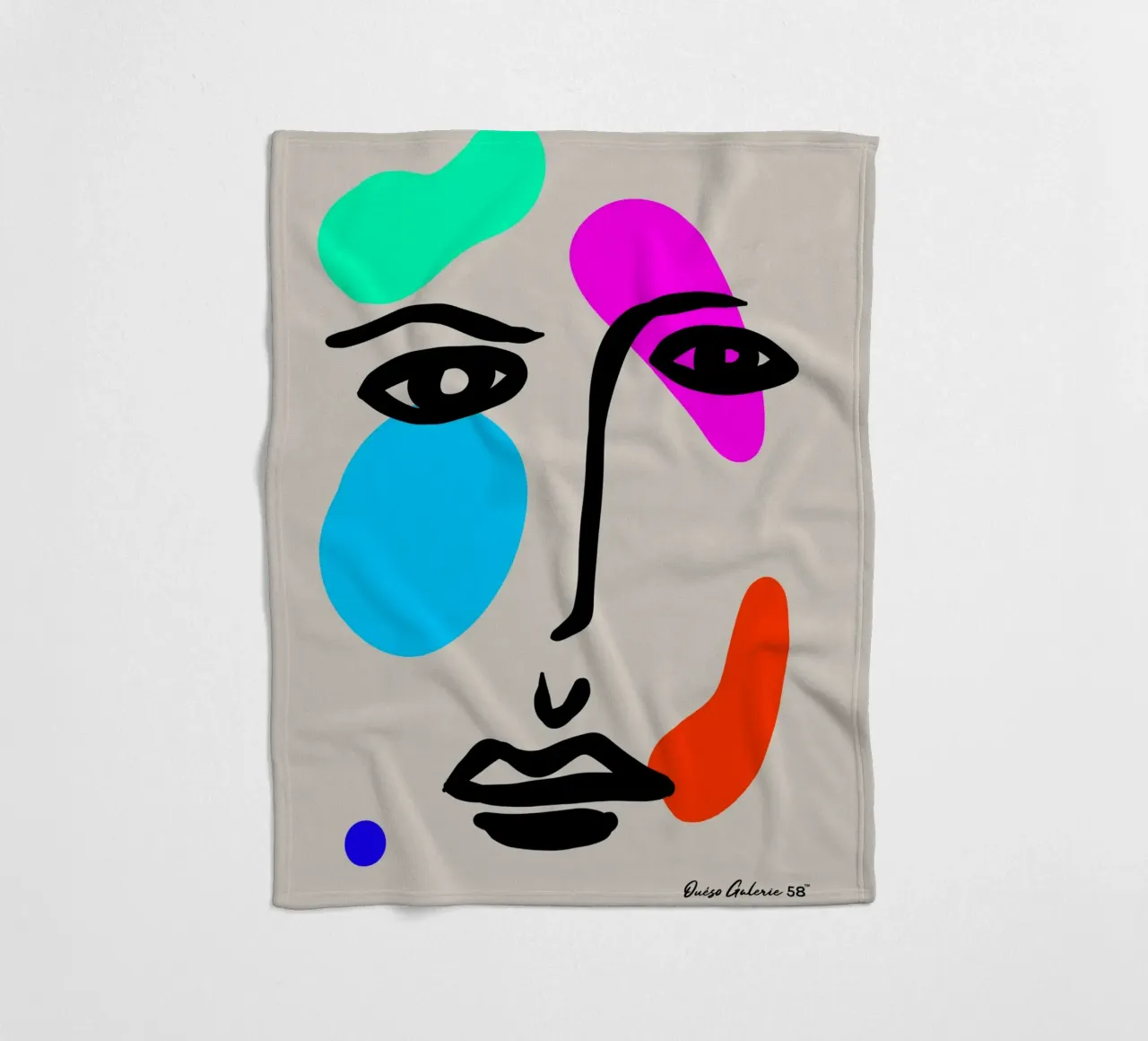 Fading Glow coperta in pile da Mike Leymi