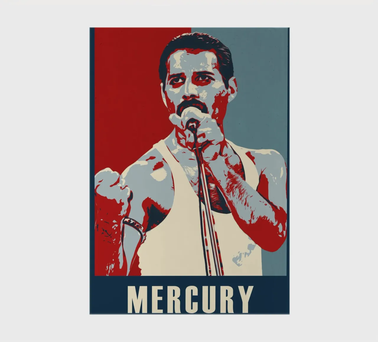 Freddie Mercury notebook by HopeStudio