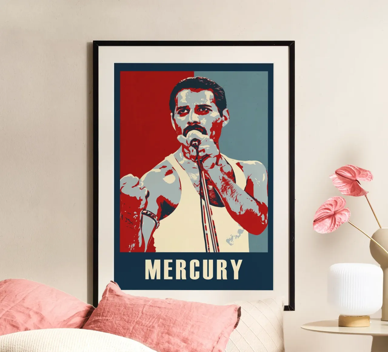 Freddie Mercury carta hahnemühle da HopeStudio