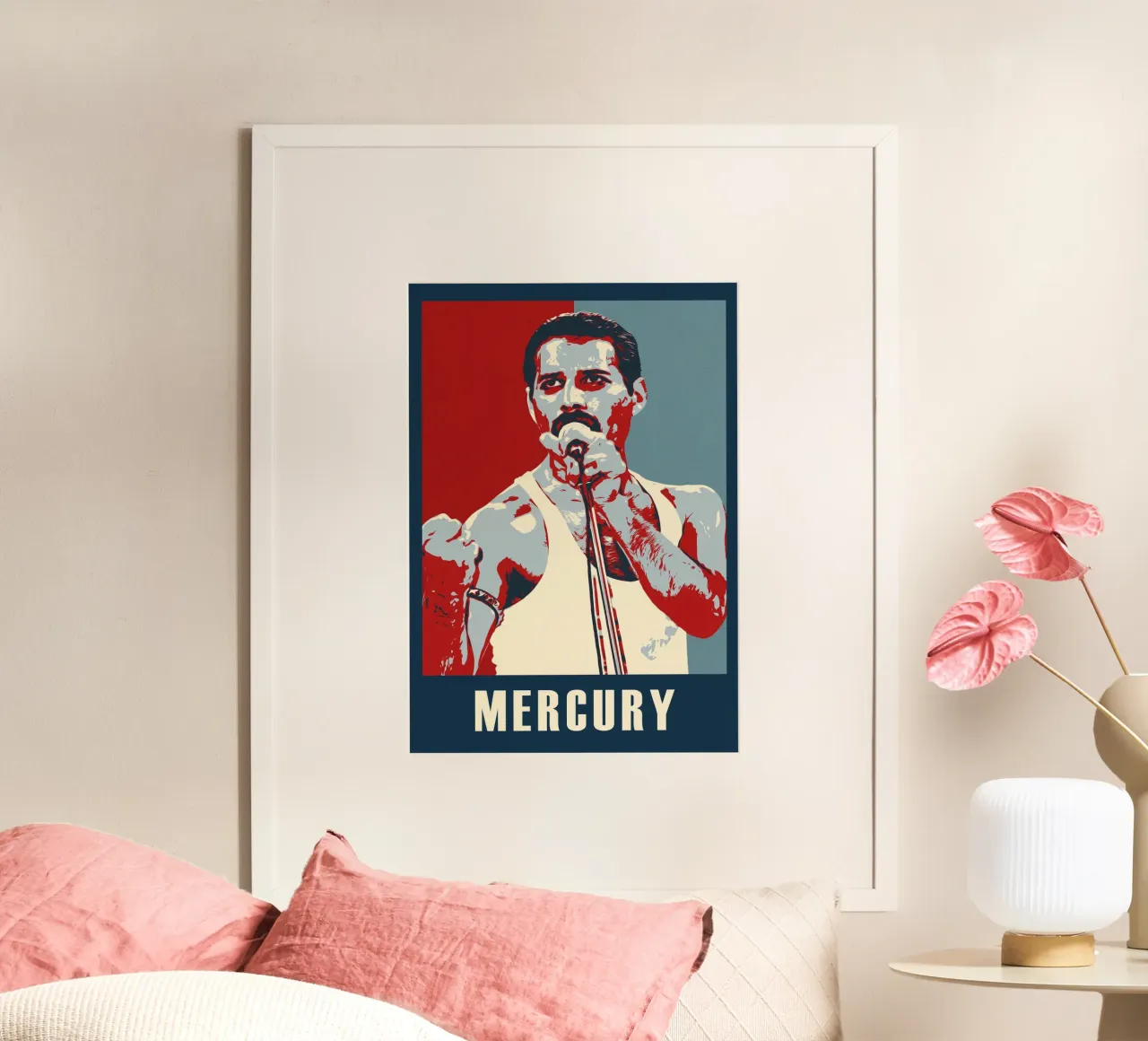 Freddie Mercury carta hahnemühle da HopeStudio