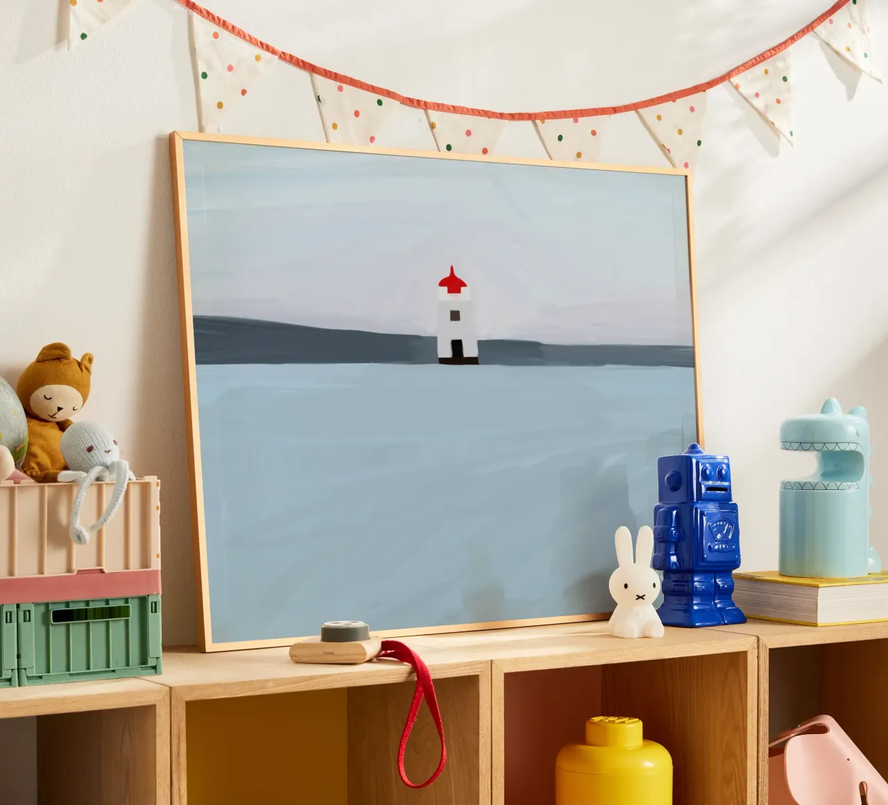 Quiet Radiance poster con telaio in alluminio da Mike Leymi