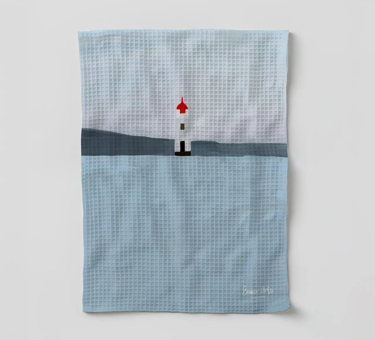 Quiet Radiance tea towel by Mike Leymi