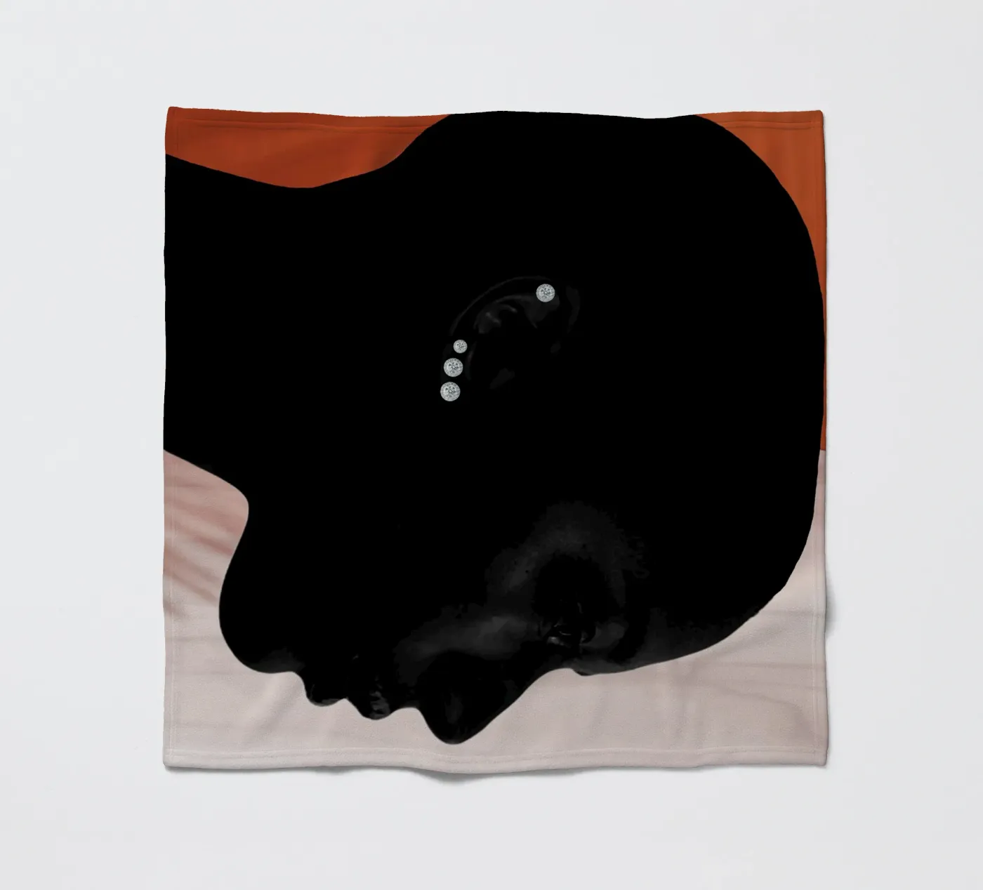 Afro Whispers fleecedeken van Mathudace Créas