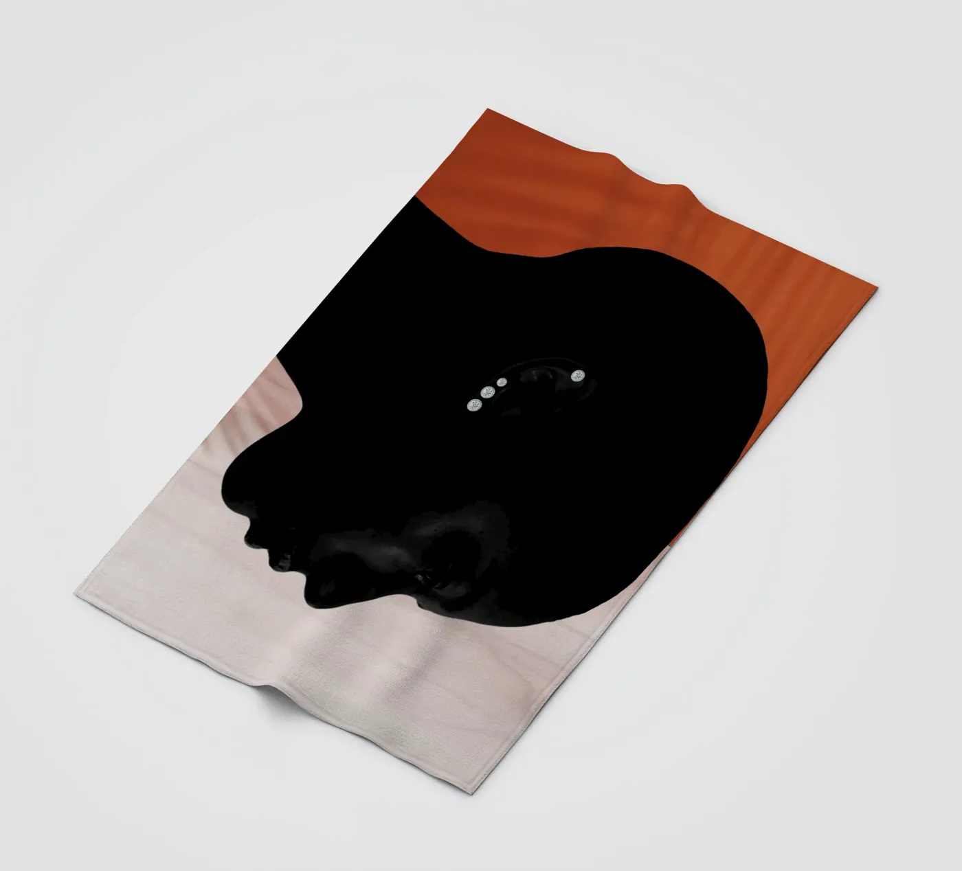 Afro Whispers fleecedeken van Mathudace Créas