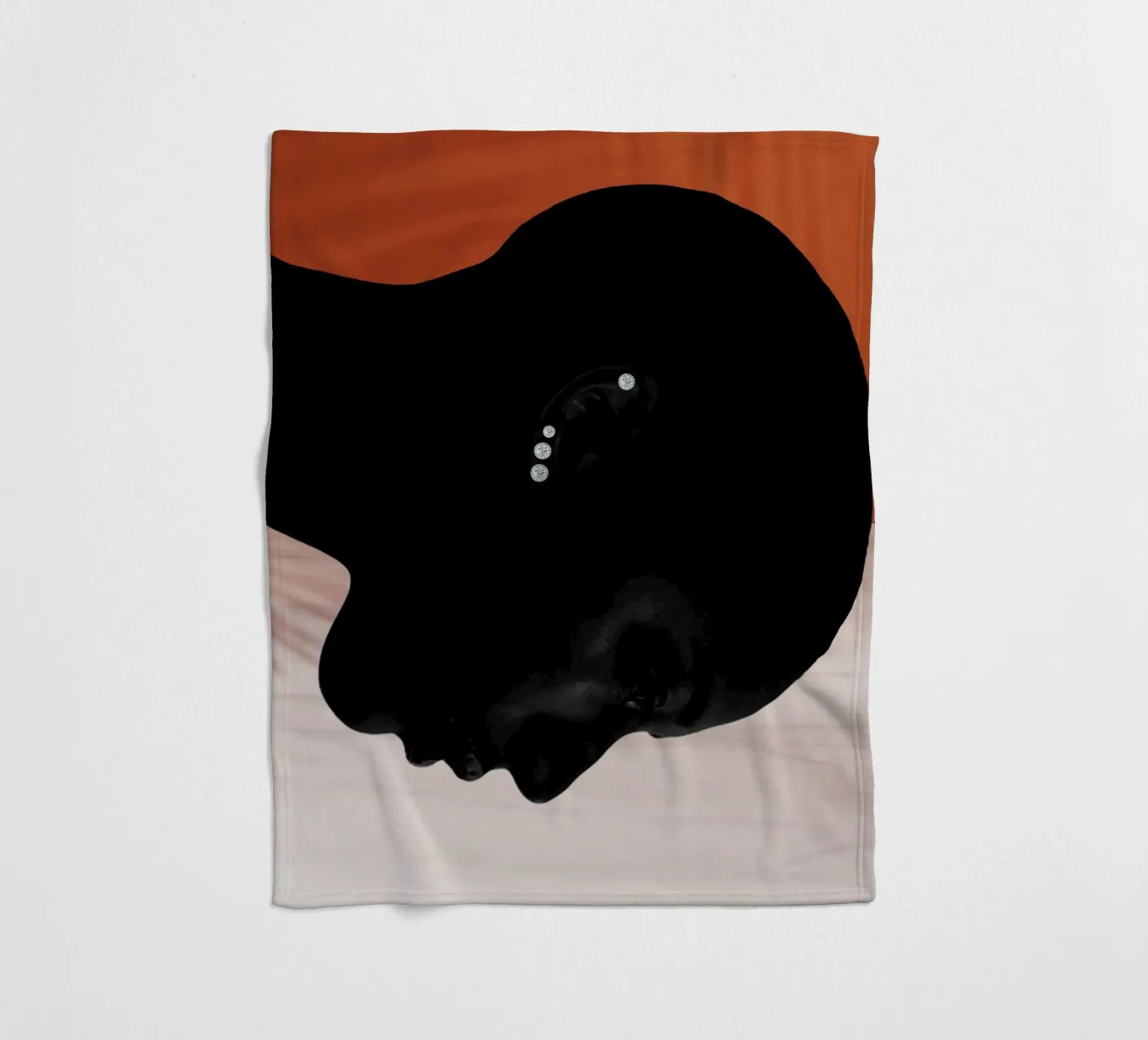 Afro Whispers fleecedeken van Mathudace Créas