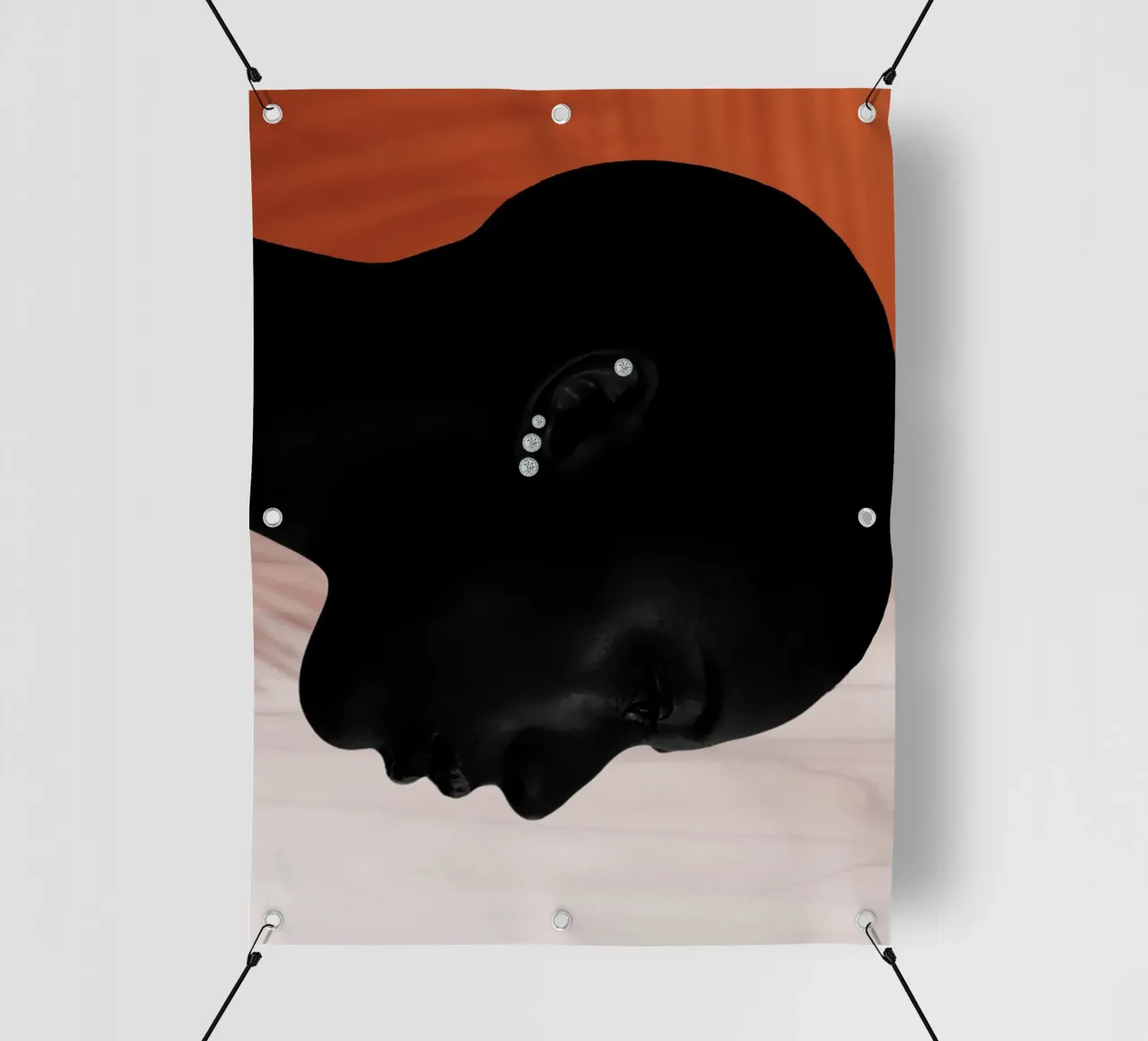 Afro Whispers telo in pvc da Mathudace Créas