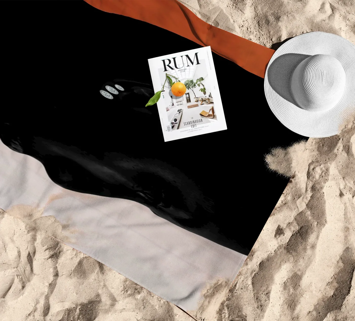 Afro Whispers beach towel by Mathudace Créas