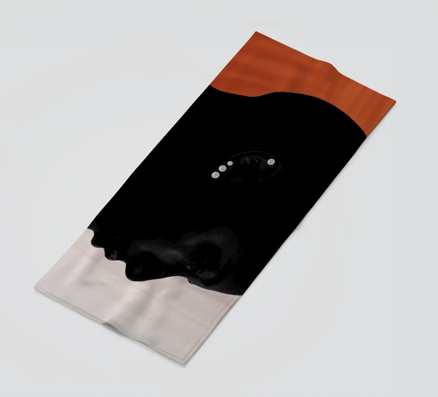 Afro Whispers beach towel by Mathudace Créas