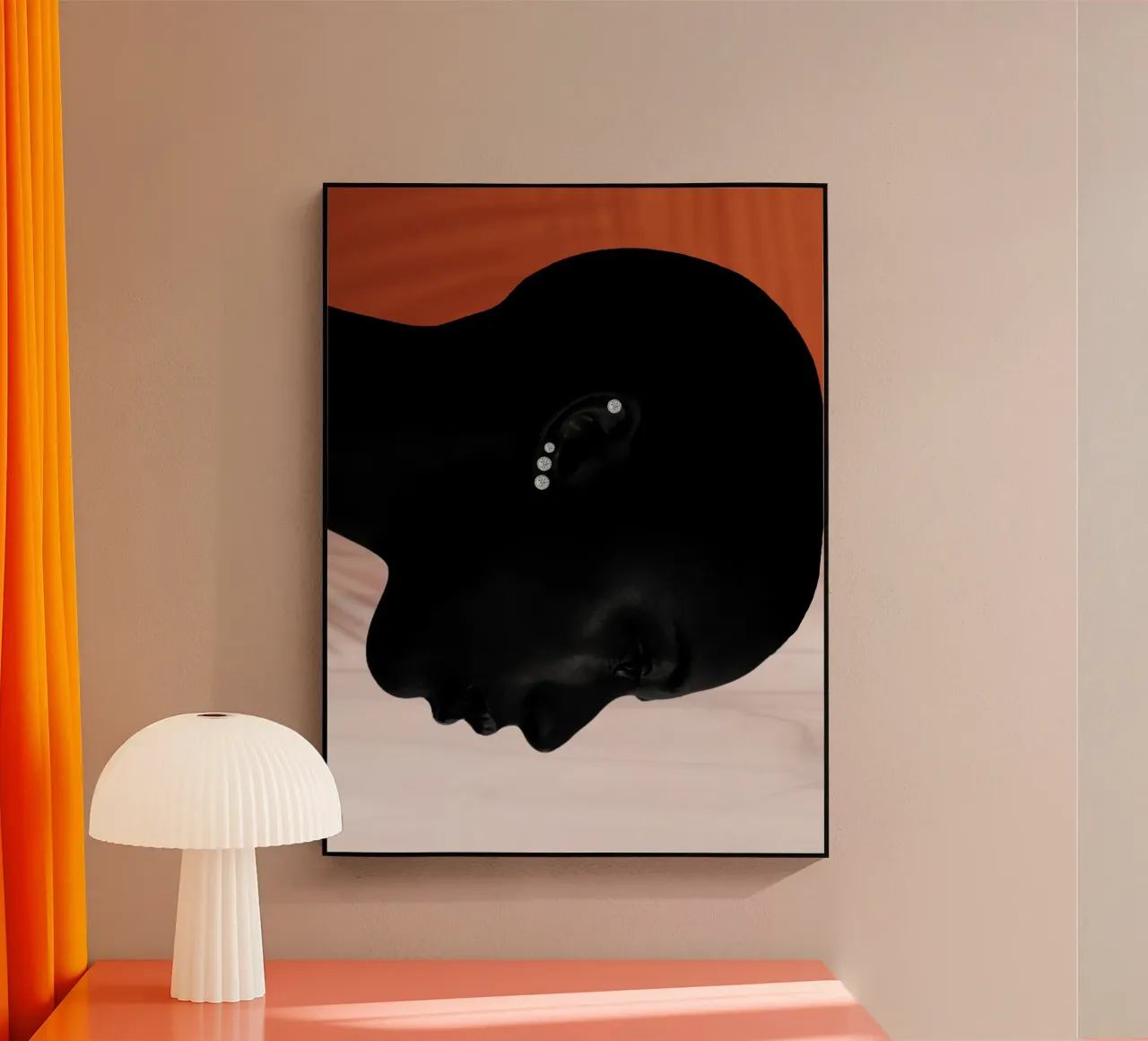 Afro Whispers plexiglass da Mathudace Créas