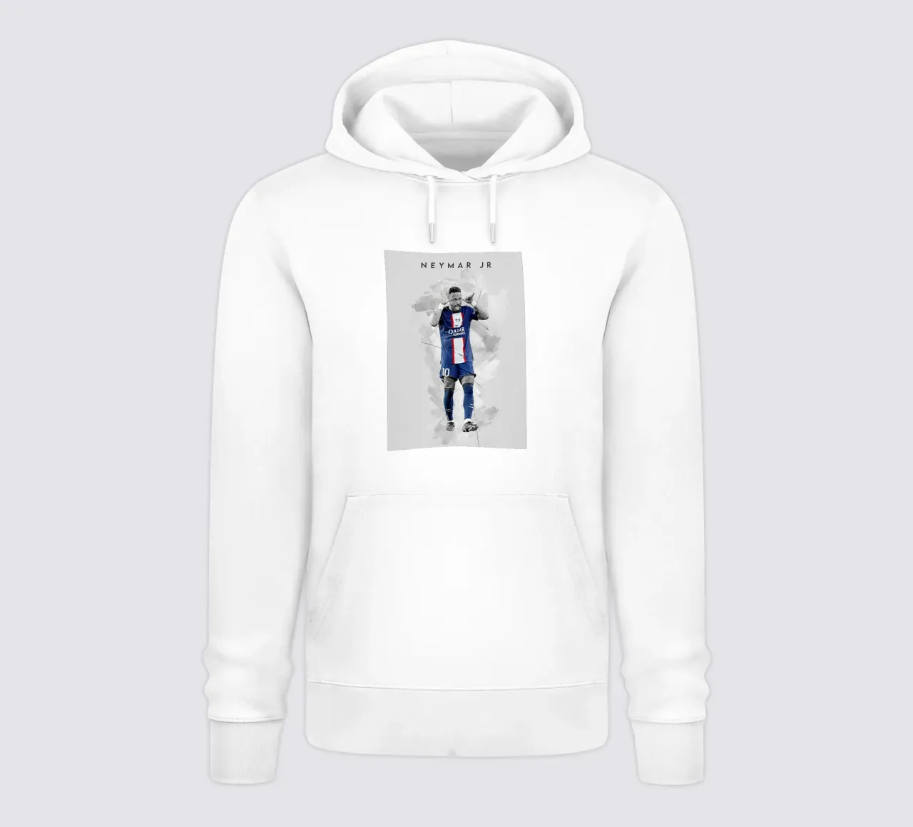 Neymar JR street art felpa con cappuccio da tenten