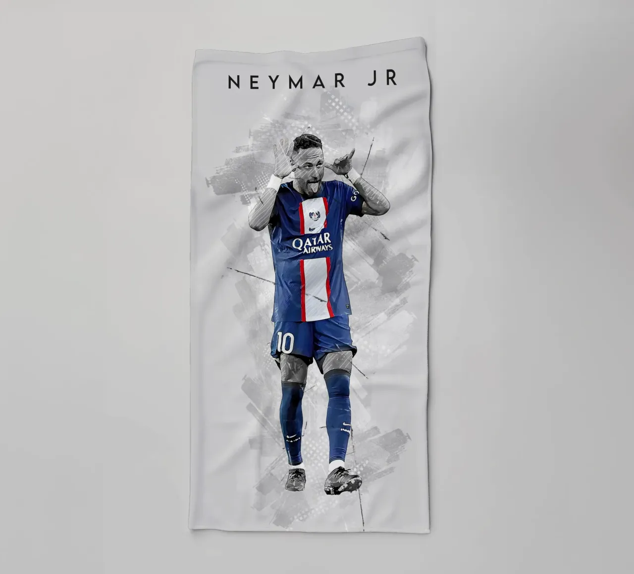 Neymar JR street art asciugamano da bagno da tenten