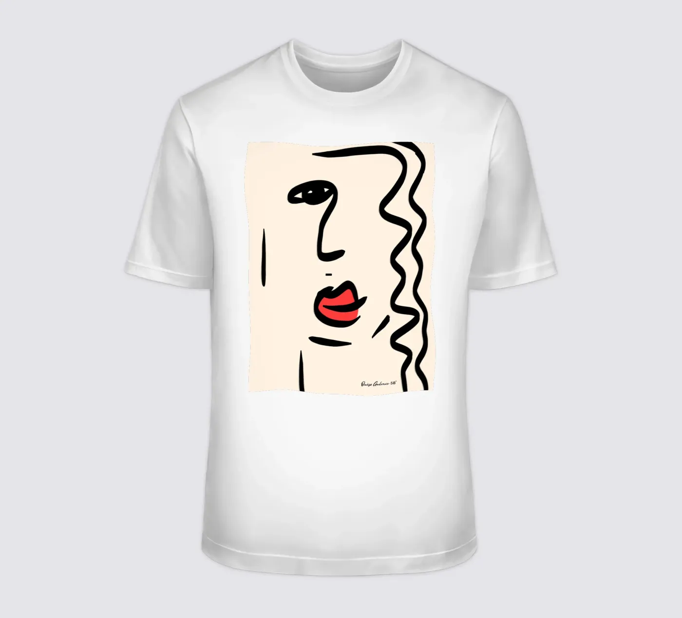Clouded Reflections t-shirt van Mike Leymi