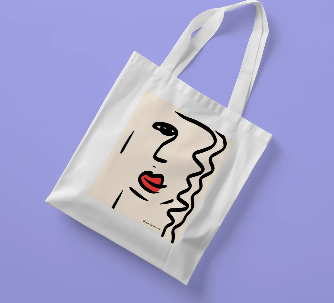 Clouded Reflections tote bag by Mike Leymi