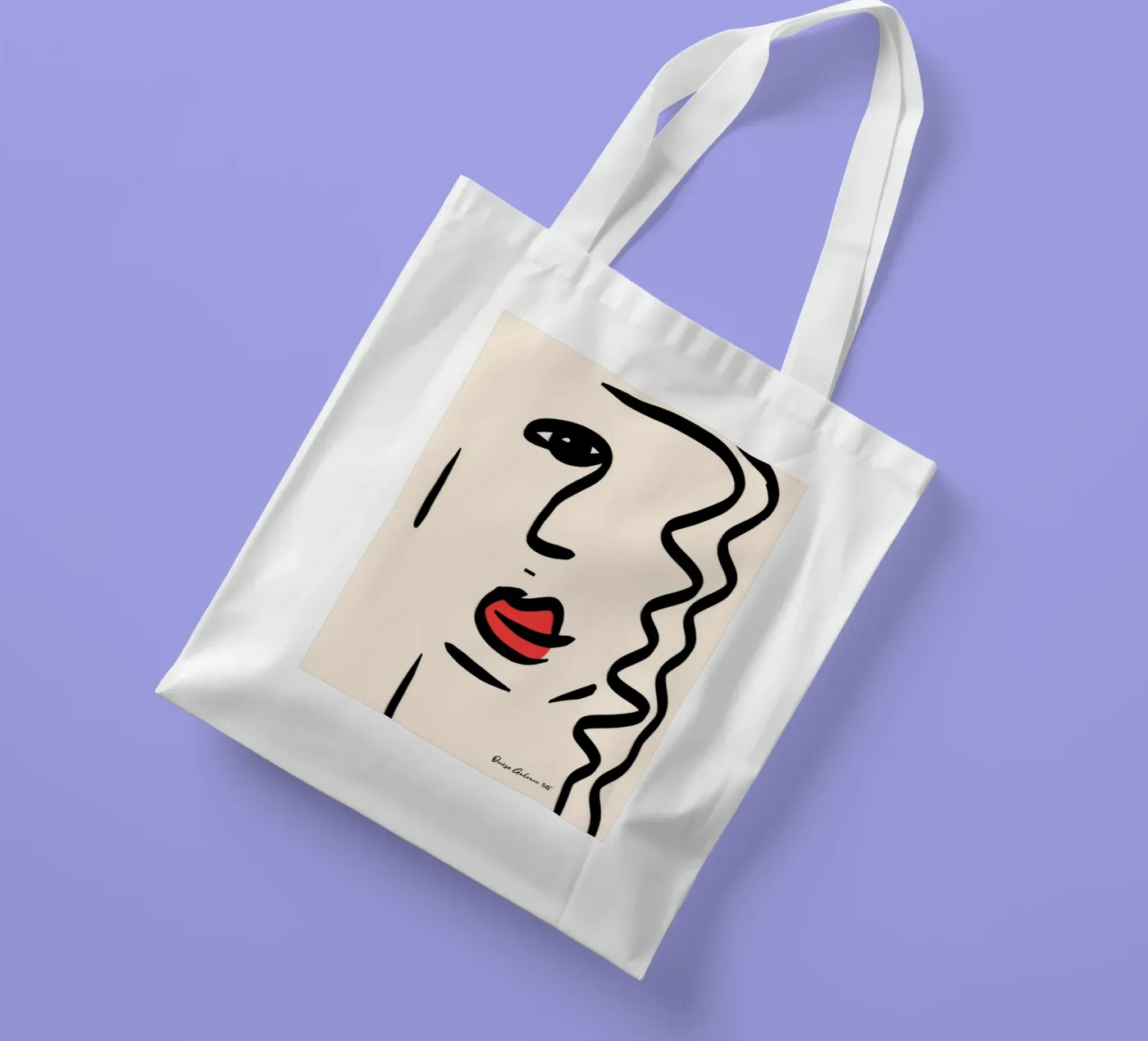 Clouded Reflections tote bag by Mike Leymi