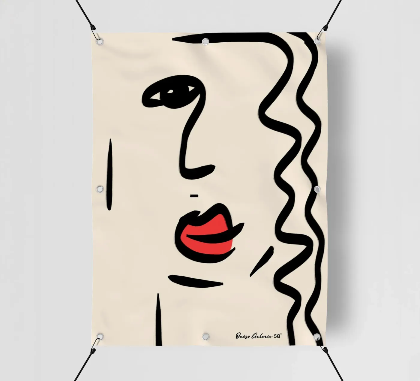 Clouded Reflections telo in pvc da Mike Leymi