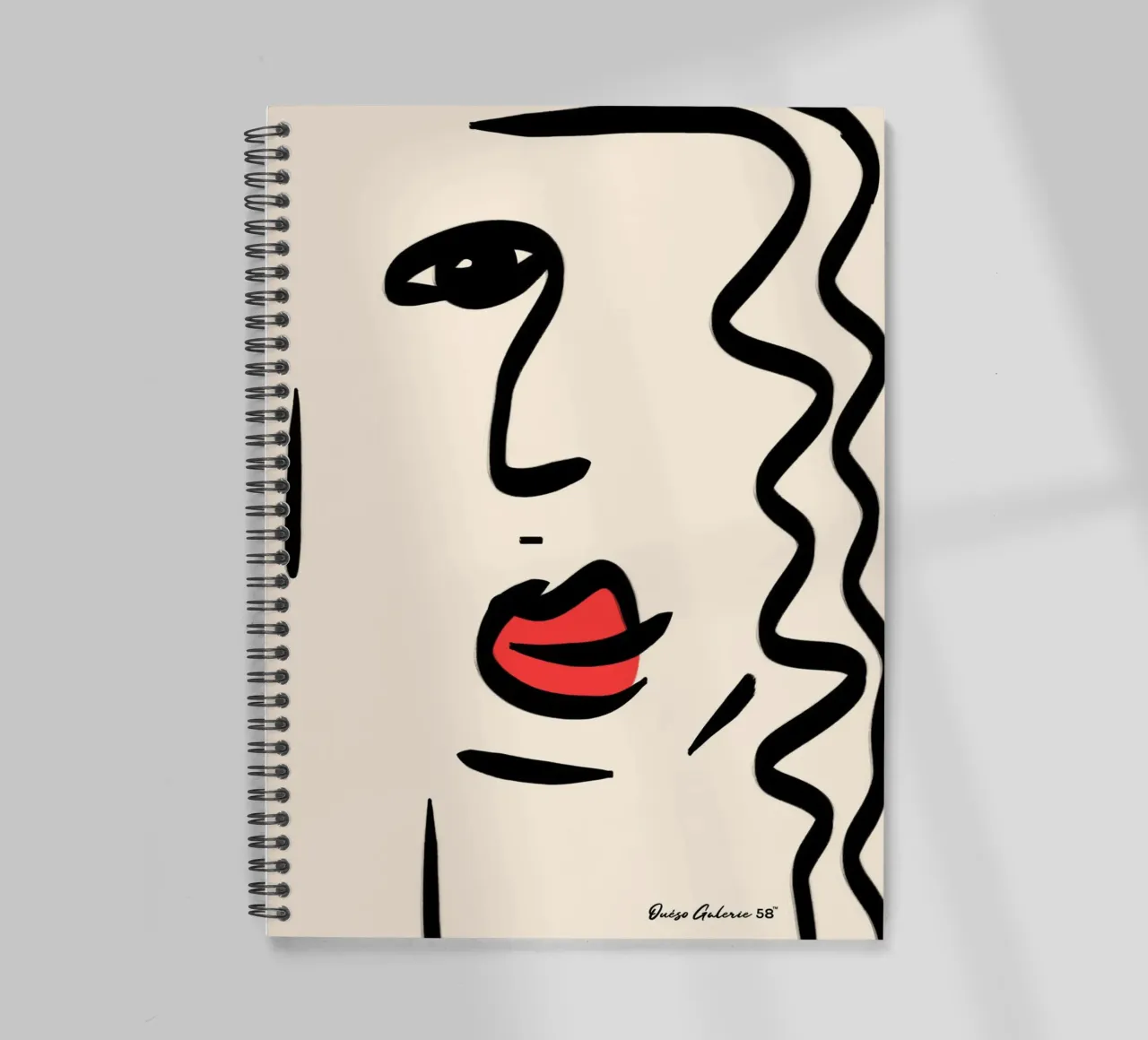 Clouded Reflections spiral notebook by Mike Leymi