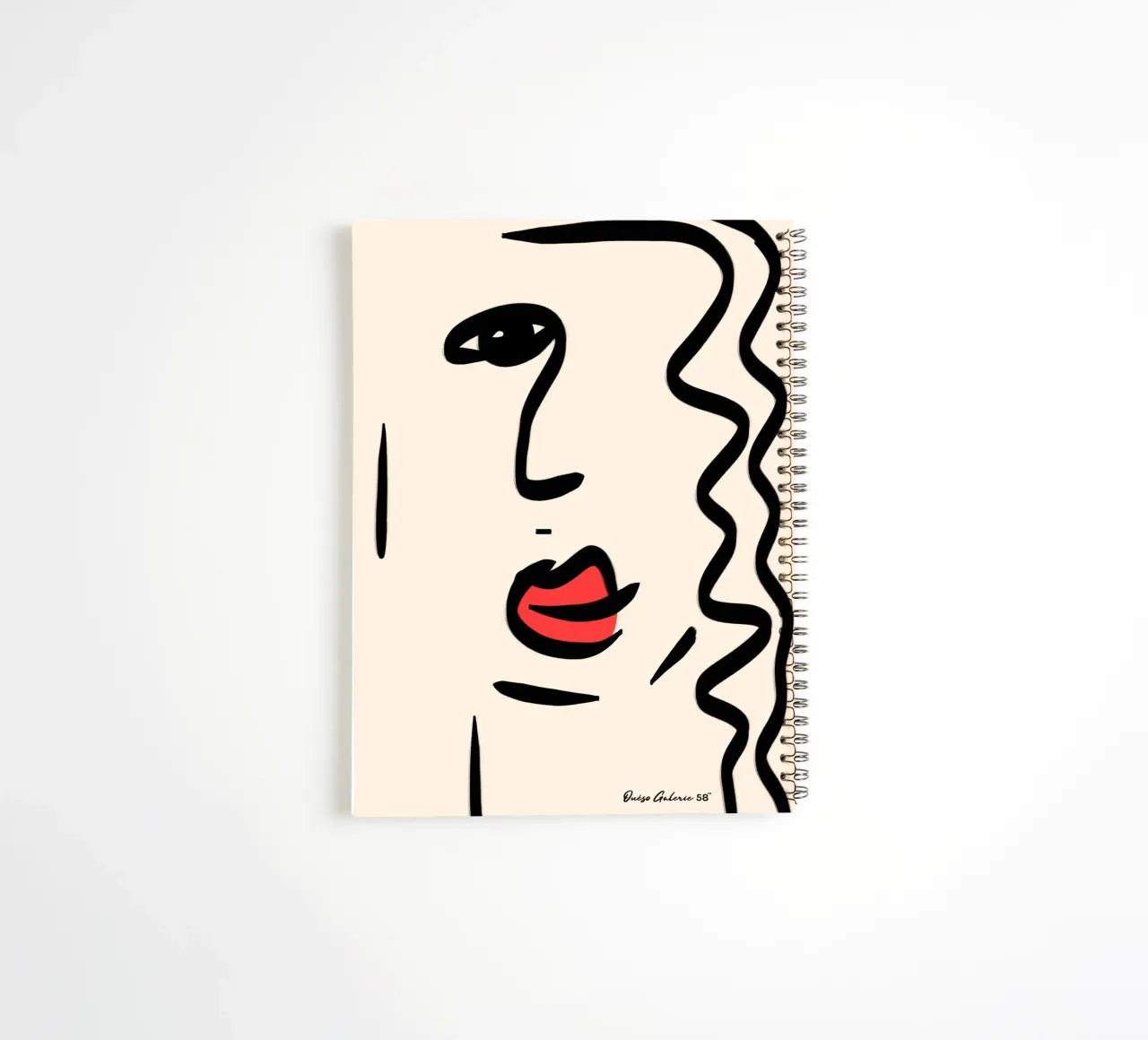 Clouded Reflections spiral notebook by Mike Leymi