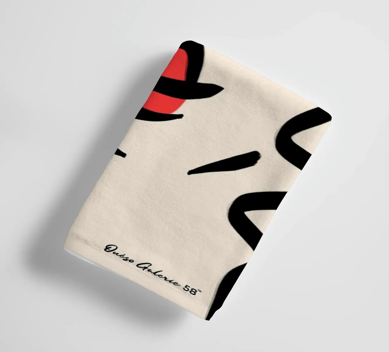 Clouded Reflections towel by Mike Leymi