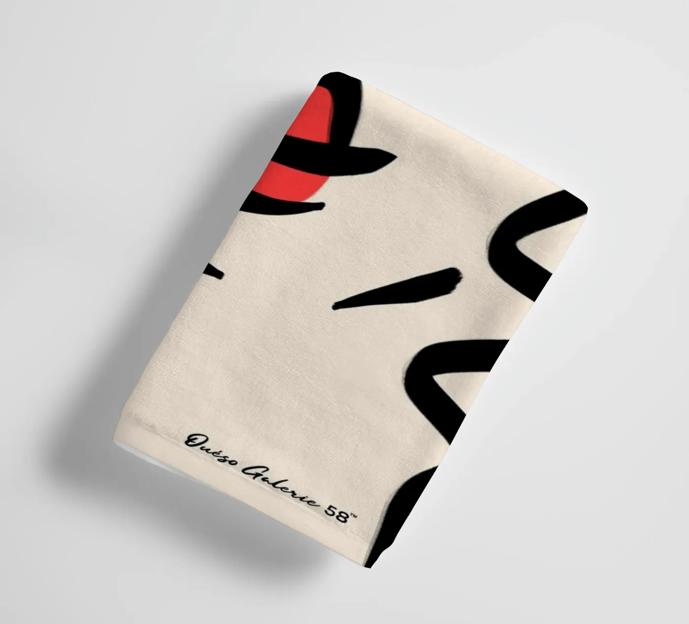 Clouded Reflections Handtuch von Mike Leymi