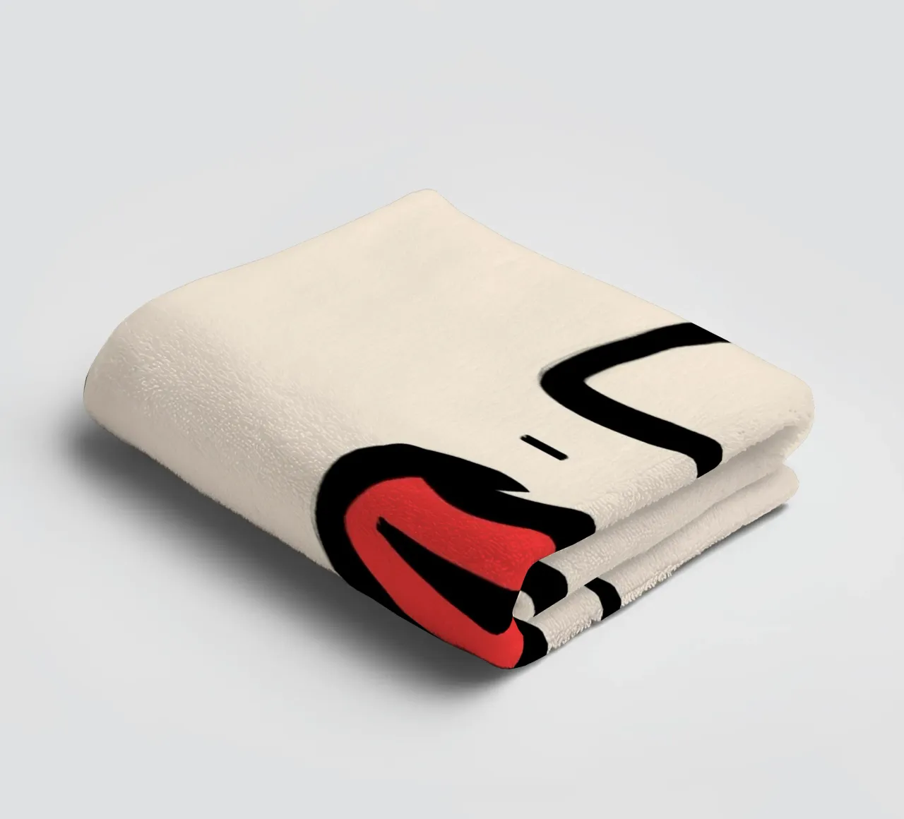 Clouded Reflections towel by Mike Leymi