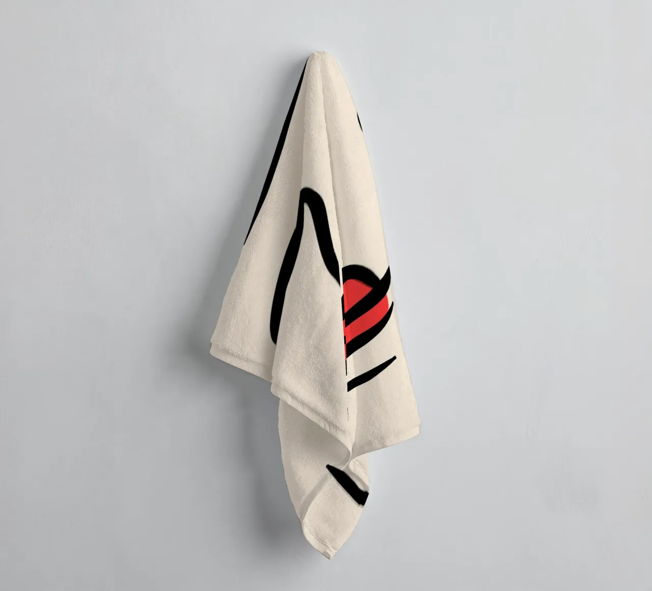 Clouded Reflections towel by Mike Leymi