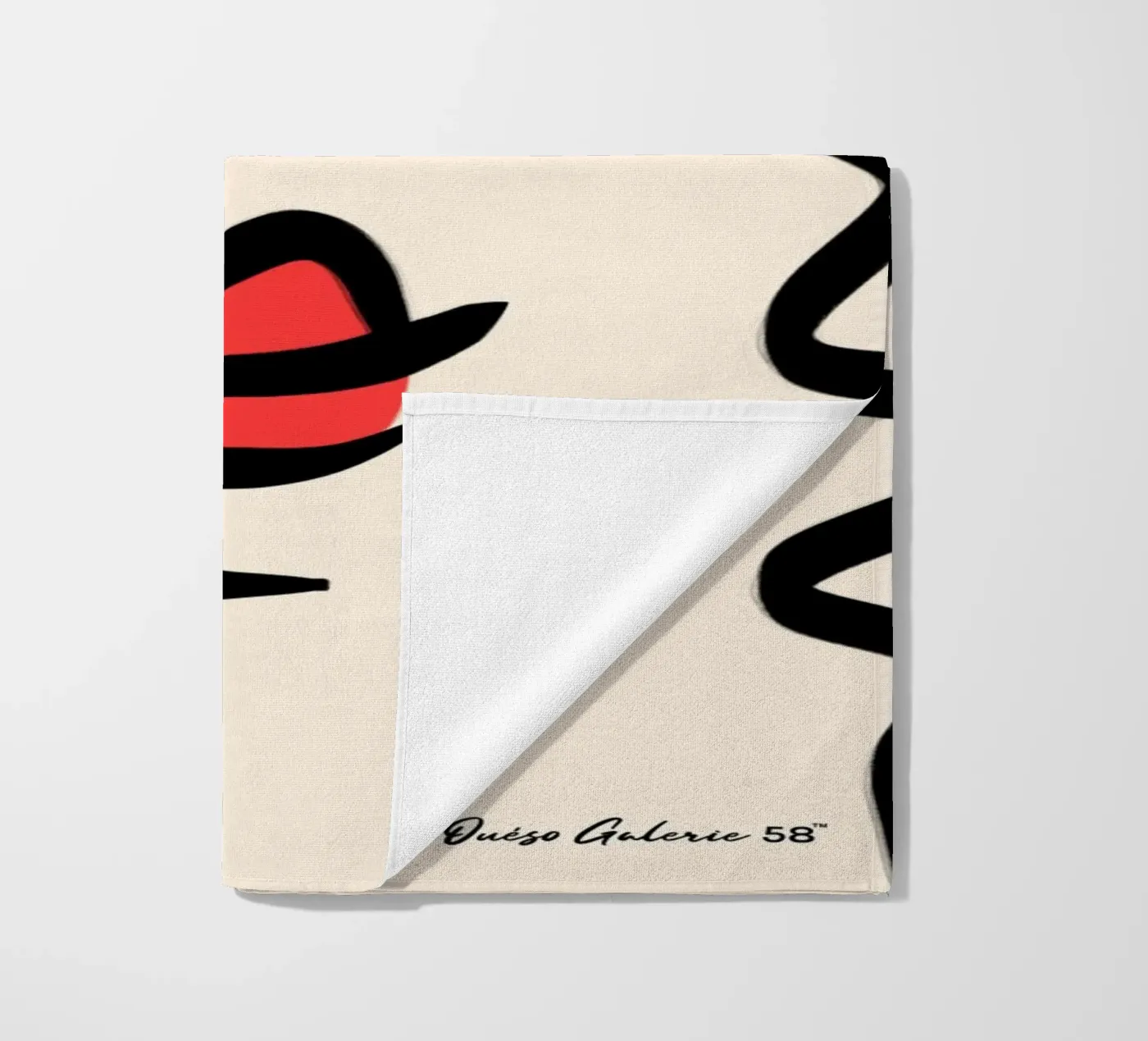 Clouded Reflections Strandtuch von Mike Leymi