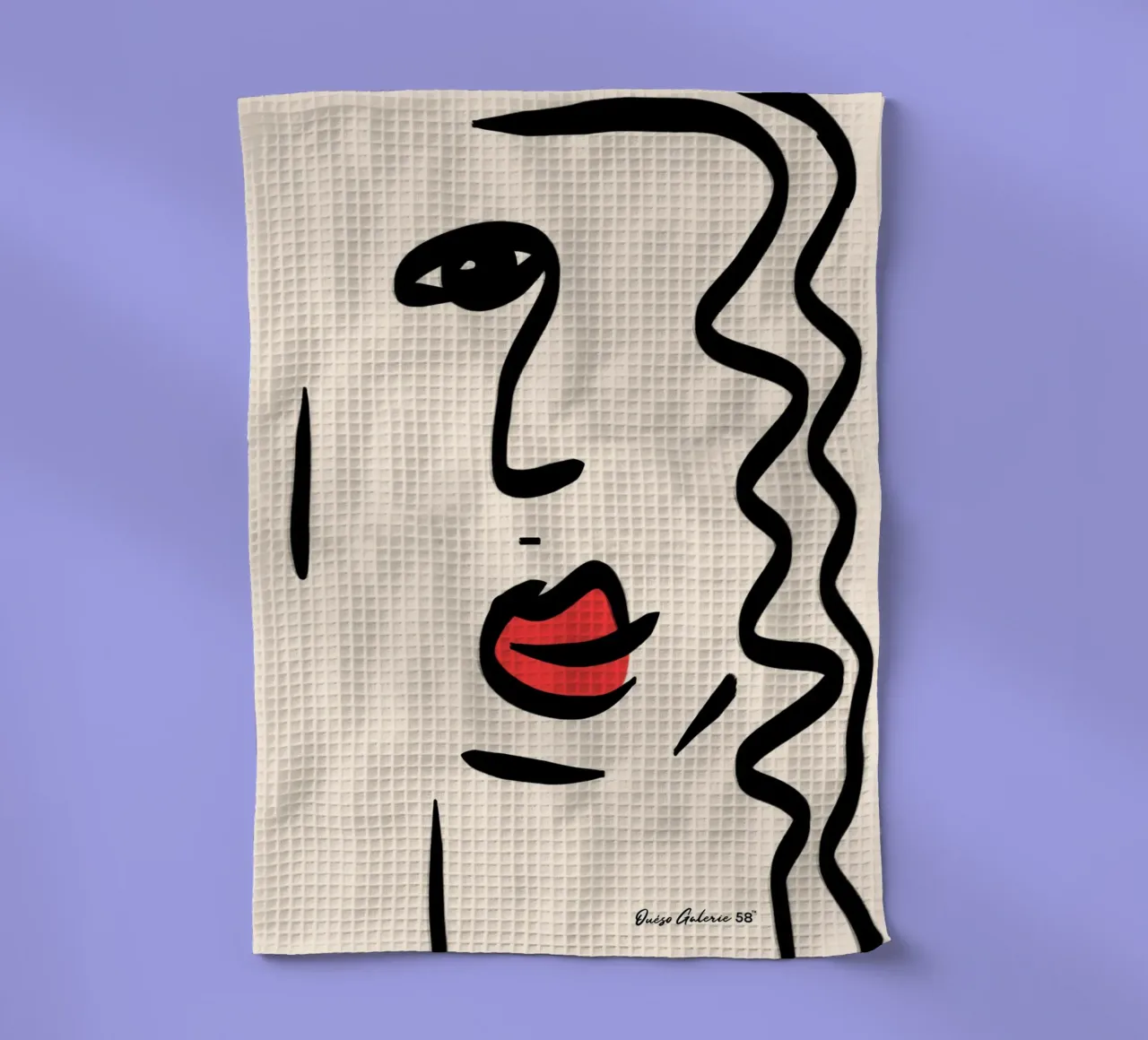 Clouded Reflections torchon de Mike Leymi