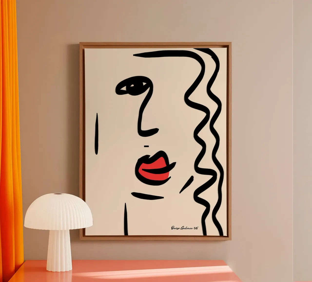 Clouded Reflections tela da Mike Leymi