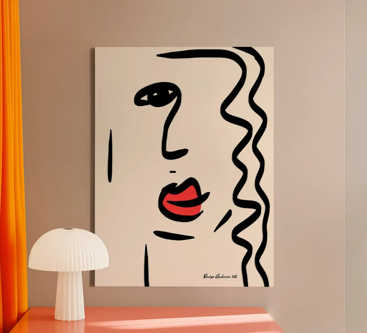 Clouded Reflections tela da Mike Leymi