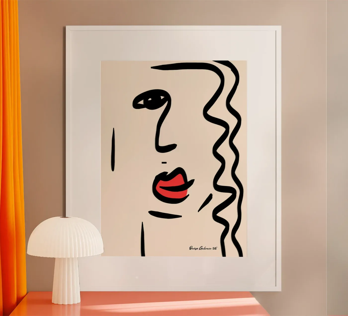 Clouded Reflections Poster von Mike Leymi
