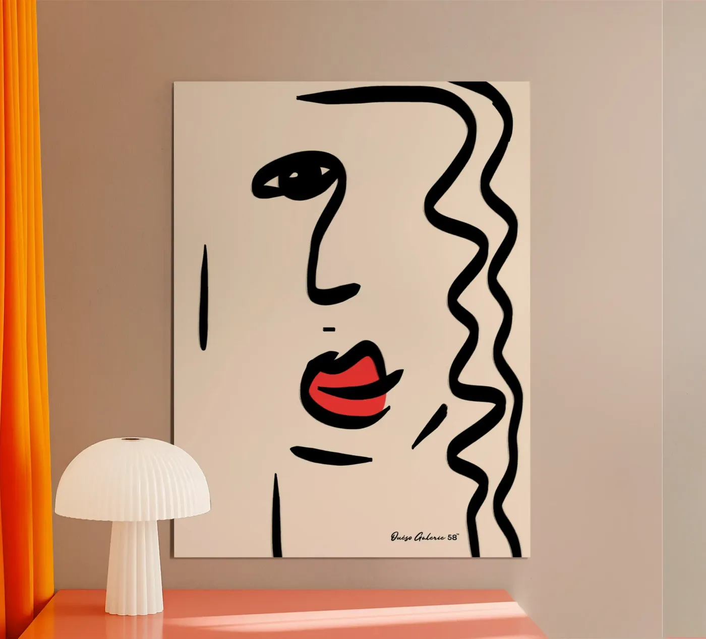 Clouded Reflections Poster von Mike Leymi
