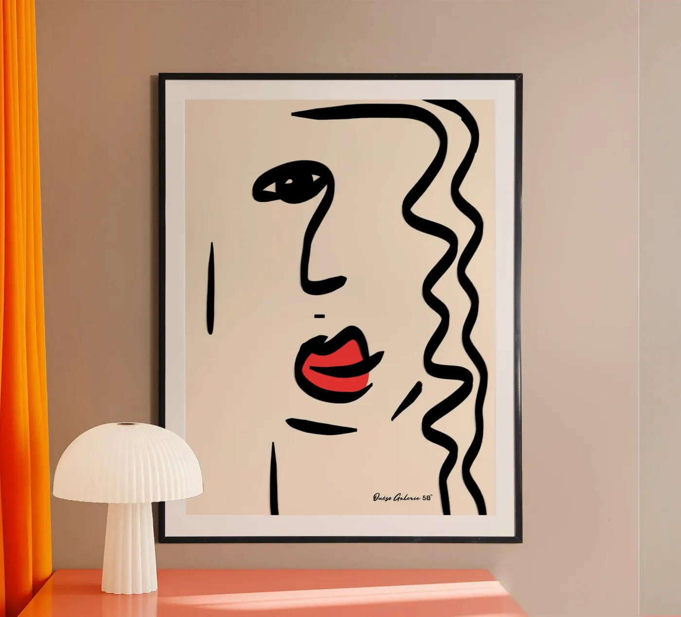 Clouded Reflections Poster von Mike Leymi