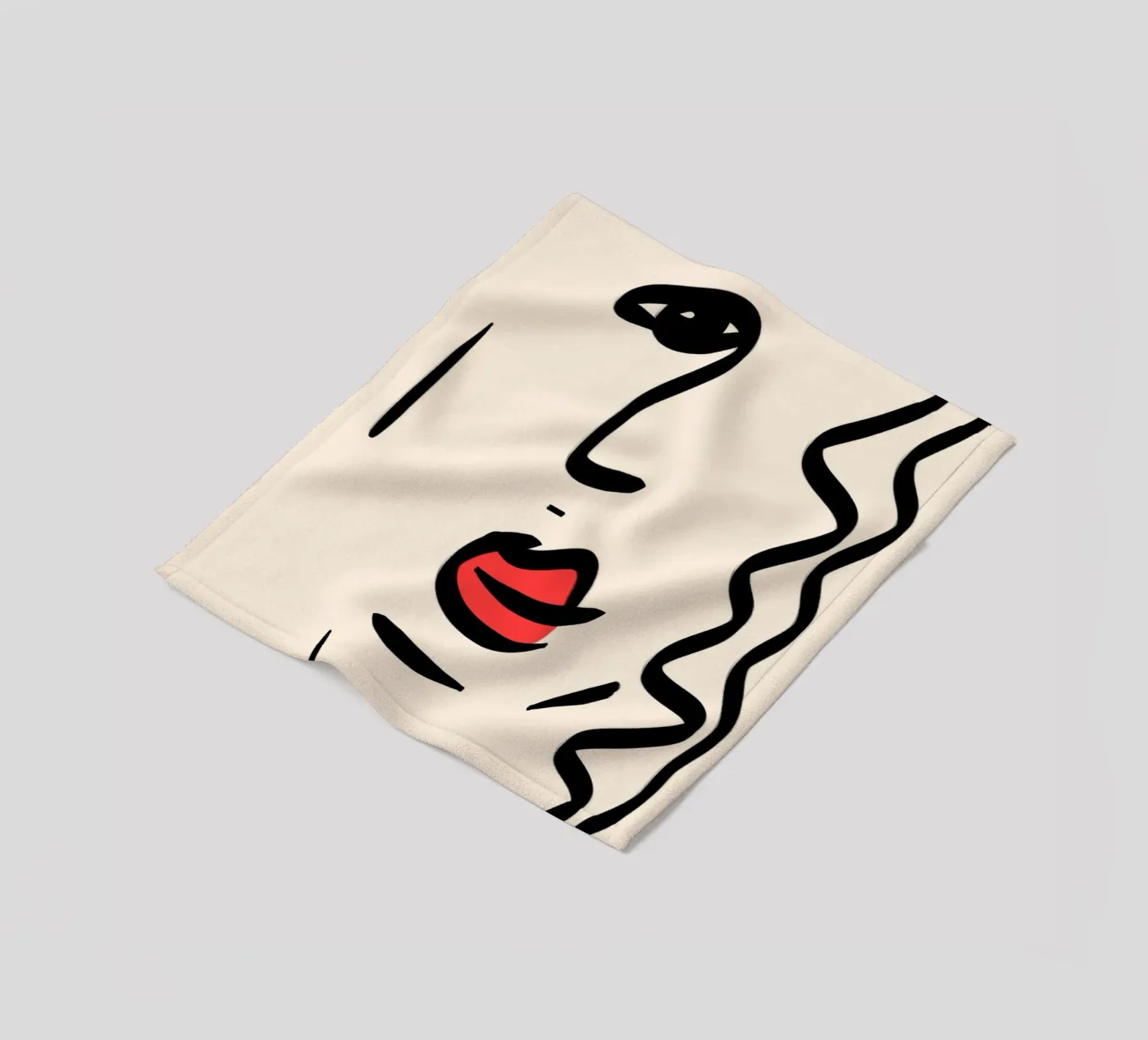 Clouded Reflections Fleecedecke von Mike Leymi