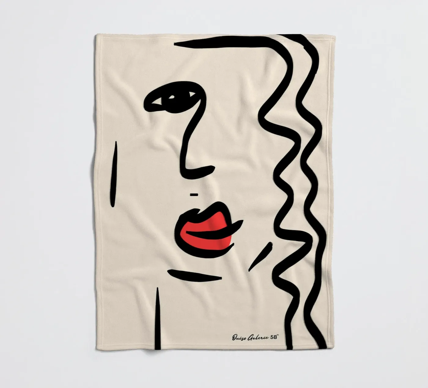 Clouded Reflections Fleecedecke von Mike Leymi