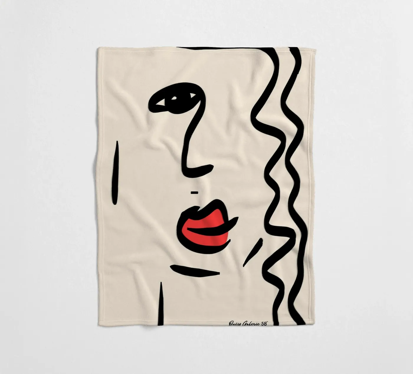 Clouded Reflections Fleecedecke von Mike Leymi