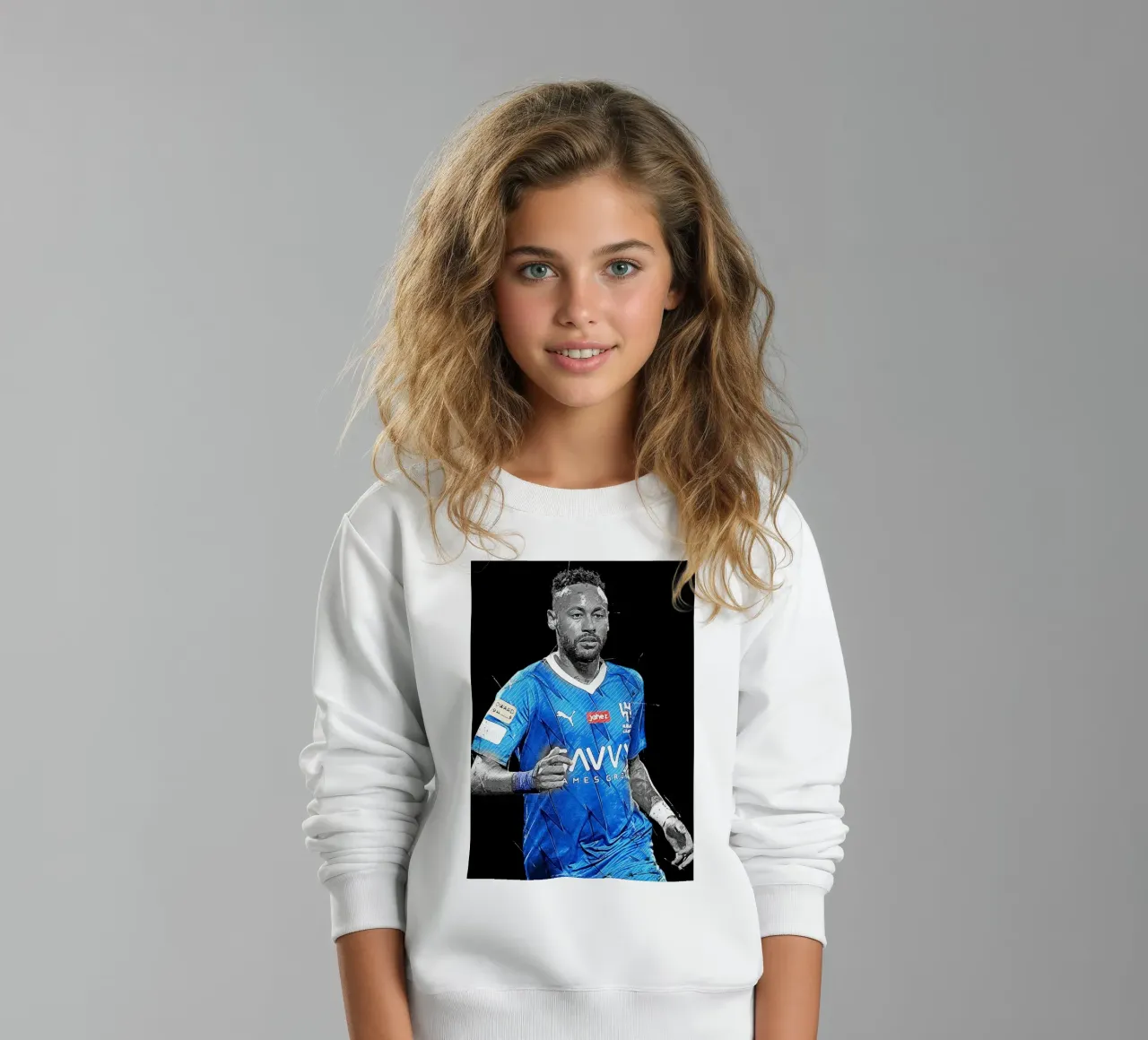 Neymar felpa bambino da tenten